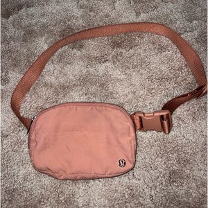 Lululemon light pink belt bag